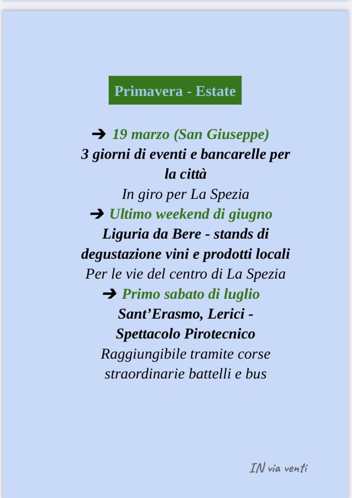 Apartmán In Via Venti La Spezia Exteriér fotografie